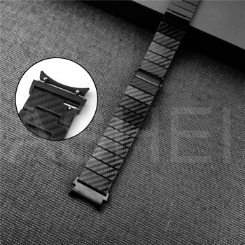Narukvica od Karbonskih Vlakana za Samsung Galaxy Watch 4 Classic 42 mm 46 mm Remen Lagan Posao Remen Galaxy Watch4 40 mm 44 mm
