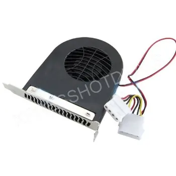 Novi High-end 4-Pinski Sistemski Ventilator za CPU Case PCI Slot Fan Cooler za PC
