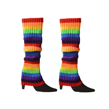 Novi Pleteni Kukičanje Tajice Za Žene, Toplo Besplatno Trendy Čarapa, koji se Prelijeva Pljuska Za Cipele, Veličina, Poliester, T4G9