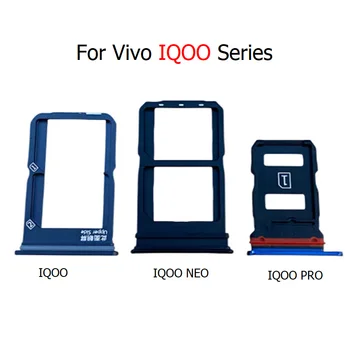 Novi Vivo Iqoo Neo 855 Pro Utor Za SIM Karticu Utor Ladica Držač Čitača Mikro SD Adapter Kontejner rezervni Dijelovi Za Popravak