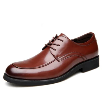 NPEZKGC Marke Klasične Crne Muške Modeliranje cipele, Modne muške cipele čipka-up, Muške cipele-Oxfords