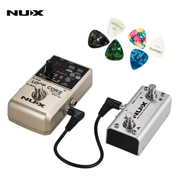 Nux Loop Core Deluxe Gitare Efekt Pedala Petlja električnu gitaru Dijelovi 8H Ugrađeni 40 Špula True Bypass Glazbene Instrumente