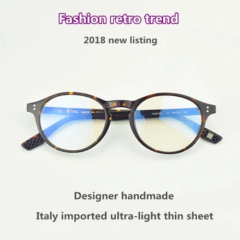 okrugli rimless za naočale muškarci žene 2023 novi popis oznaka brand Retro modne naočale okvira računala naočale naočale, optički okvira