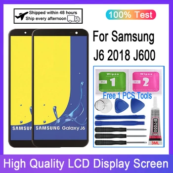 OLED Za Samsung Galaxy J6 2018 J600 J600F LCD Zaslon Osjetljiv na Dodir Digitalizator Zamjena Ploče