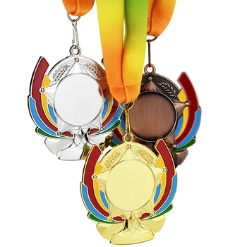 Opće Prazne Medalje za sva Natjecanja Nogomet, Boks, Trčanje Maraton Medaljon Trofej Školske Sportske igre Medalje Poklon Suvenira