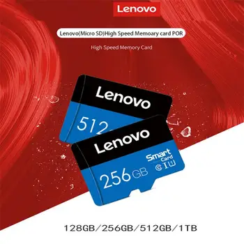Originalna memorijska Kartica Lenovo Class 10 SD 16G 32GB 64GB 128GB 256GB 512GB 1TB Tarjeta Microdrive Flash kartica Microsd TF/SD-kartica