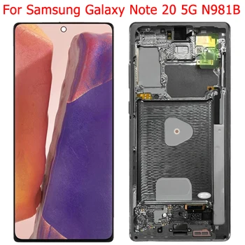 Originalni LCD zaslon N981B Za Samsung Galaxy Note20 5G LCD zaslon s okvirom 6,7 