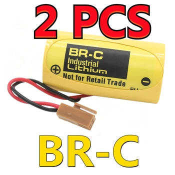 Originalni NOVI BR-C A02B-0120-K106 A98L-0031-0007 BR26500 3 5000 mah PLC Litij baterija s priključkom Za baterije Fanuc