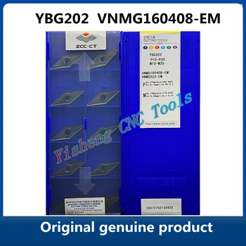 Originalni pravi proizvod ZCC CT VNMG 160408 YBG202 VNMG160408-EM YBG205 Tokarilica CNC Tokarilica Reznih Alata