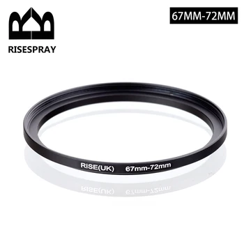 Originalni RISE (velika Britanija) Metal 67 mm 72 mm 67-72 MM 67-72 mm step-up filter adapter Ring 67 mm 72 mm