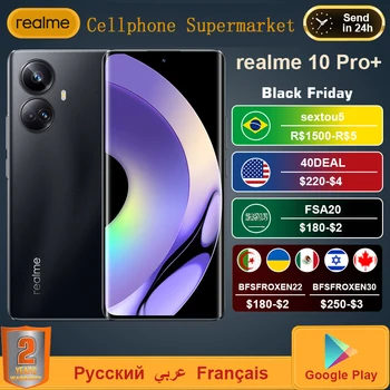 Originalni smartphone Realme 10 Pro Plus 5G 6,7 