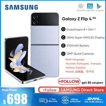 Originalni smartphone Samsung Galaxy Z Flip 4 6,7 