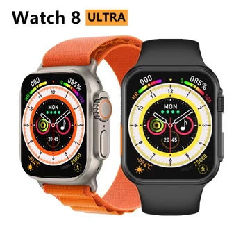 Pametni Sat Ultra Series 8 49 mm NFC Smartwatch Za Muškarce I Žene Bluetooth Poziv Vodootporan Bežičnog Punjenja HD Ekran za Apple Xiaomi