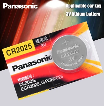Panasonic Original cr2025 Dugme Baterija cr2025 3V Kovanice Litij Baterija Za sat Kalkulator Весовая Skala