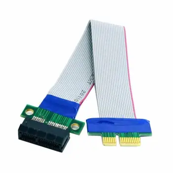 PCI Expres x1 PCI E Riser Card Extender Удлинительная Traka je Fleksibilan Kabel Za kretanje