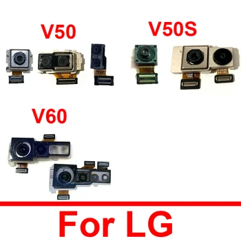 Prednji i Stražnji Glavni Fotoaparat Za LG V50 V50S V60 ThinQ Stražnji Velike Skladište Mala Prednja Kamera Modul Fleksibilan Kabel Rezervni Dijelovi