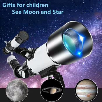 Profesionalni astronomski teleskop 36050 HD Snažan monokularno - najbolji poklon za djecu, vidjeti Mjesec i zvijezde