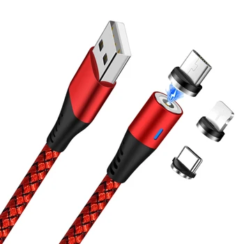 Rotirajući Magnetski Kabel USB Type C Kabel za Punjenje Micro-USB TYPE C Kabel Kabel Kabel Za xiaomi huawei iPhone 12 pro max Samsung