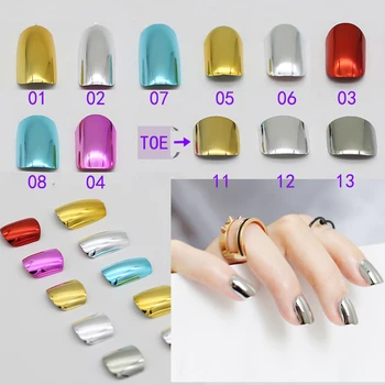 Seksi moda lažni nokti čavao metalna ploča kratkom veličine 11 Možete odabrati Stil