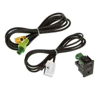 Sklopka Aux i USB Kabel Adapter za BMW 3 E90 E91 E92 X5 X6
