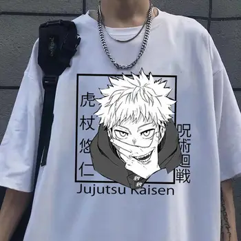 T-shirt Jujutsu Kaisen, Muška Majica, Majice sa po cijeloj površini anime, Harajuku, Svakodnevni Slobodna Ženska Majica Kratkih Rukava Ryomen Sukuna, Unisex