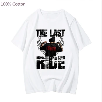 T-shirt Sidhu Moose Wala The Last Ride s буквенным po cijeloj površini, Muška/Ženska Svakodnevni Ljetna Majica, Prevelike Mekane Majice kratkih rukava, 100% Pamuk