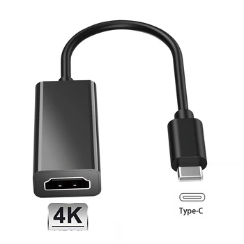 Tip USB C DP na HDMI je kompatibilan Konverter Video Kabel 4K USB3.1 10 Gbit/s HDTV Kabel Adapter za Samsung Galaxy Xiaomi ASUS Tablet