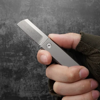 Titan Džepni Nož EDC Instrumental Nož Oštar Vanjski Nož na Sklapanje s35vn Čelik Ključ Privjesak Jednostavan mini nož