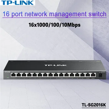 Topla Rasprodaja TP-LINK 16 portova sve gigabit switch rj45 10/100/1000 Mbit/s Web-upravljanje mrežom luka VLAN QoS ethernet preklopnik antminer