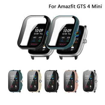 Torbica za Amazfit GTS4 Mini Smart Watch Zaštitnik Бамперная Omotnica Puna Zaštitna Navlaka Sa Zaštitnom Folijom Za ekran