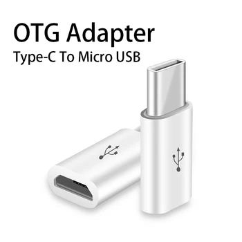 USB C NA Micro USB OTG Adapter Type-c Pretvarač za Macbook Samsung Xiaomi dodatna Oprema za Mobilne Telefone i Prijenosna računala OTG Priključak
