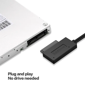 USB2.0 do 7 + 6 13Pin Tanak Kabel SATA/IDE Kabel-ac adapter za SATA-USB Za Laptop CD-ROM i DVD-ROM pogoni ODD Adapter je Pretvarač