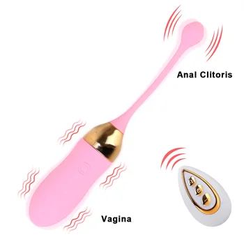 Vibrirajuće Jaje Ben Wa Kuglice Vaginalni Guste Vježbe Seks-Igračke Za Odrasle Za Žene Bežični Daljinski Vibrator Loptice Kegelove Sex Shop