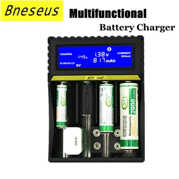 Višenamjenski Punjač baterija 18650 Litij baterija Nimh Nicd Aaa 9V Baterija za Digitalni Prikaz Definicija Kapaciteta, Punjač