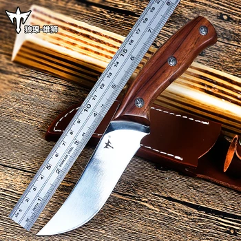 Voltron vanjski nož za preživljavanje u kampu, visoke tvrdoće taktički lovački EDC samoobrane oštar nož za ronjenje izravan nož