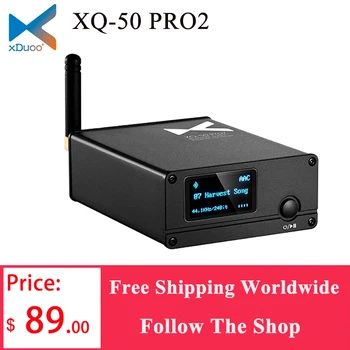 XDUOO XQ-50 PRO2/XQ-50 Bluetooth Audio Prijemnik Pretvarač QCC5125 Buletooth 5.1 DAC XQ-50 pro PC podrška USB DAC XQ-50 PRO