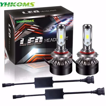 YHKOMS HB4 LED 9005 HB3 9006 Auto Žarulje H1 H3 H4 H7 H8 H9 H11 9012 Auto Žarulja od 40 W 5000LM Komplet za Opremanje za maglu