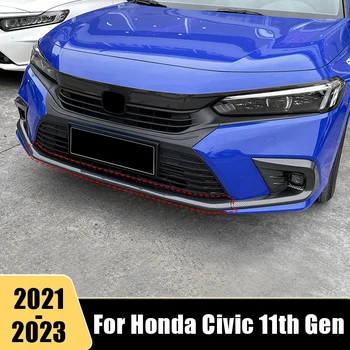 Za Honda Civic 11th Gen 2021 2022 2023 Auto Ploča Na Prednji Branik, Maska Za auto Usana, Zaštita Od sudara, Oblikovanje, Uređenje, Opremu