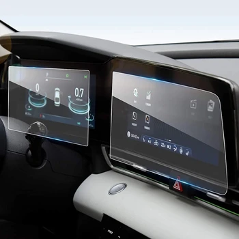 Za Hyundai Elantra 2021 10,25-Inčni ploča + Navigacijski Pin Zaslon Kaljeno Staklo Film Auto Dijelovi Interijera Ogrebotine Folija