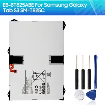 Zamjenjiva Baterija Tableta EB-BT825ABE Za SAMSUNG Galaxy TabS3 Tab S3 SM-T825C T825C 6000 mah Novu Bateriju