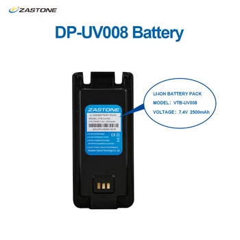 ZASTONE UV008 Prijenosni prijenosni radio Baterije 2500 mah 7,4 U Veliki Kapacitet Litij-Ionska Izbor Boja Za Zastone Uv008