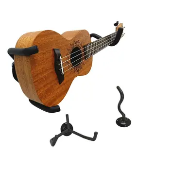 Zidne Vješalice za ukulele, Mandoline i bendžo, Držač za ukulele, Vodoravni kuka na dasci