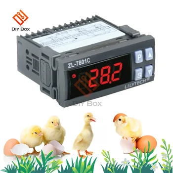 ZL-7801C Dvostruka 16A Kontroler izlazni Otvor za senzor temperature i vlage AC100 -240V 50 Hz/60 Hz Automatski Višenamjenski