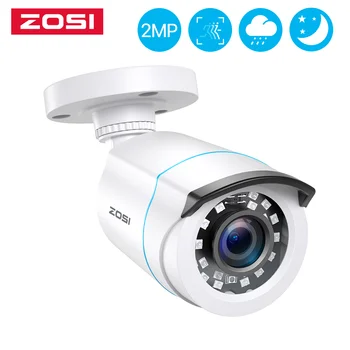 ZOSI 1080P 2MP H. 265 TVI CCTV Video Osnovna Sigurnost Noćni Vid Vodootporne Bullet Kamera za video Nadzor Sustava DVR Setove videcam