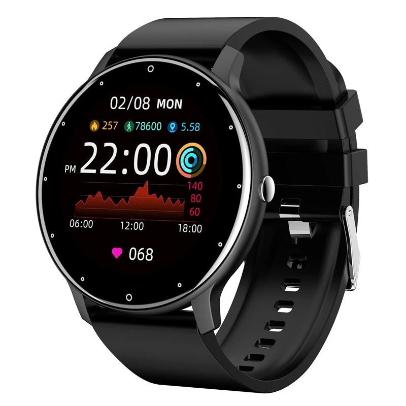 2023 ZL02D Pametnih Satova Za Muškarce Lady Sport Fitness Smartwatch Sna Monitor Srčane Vodootporan Za IOS, Android Bluetooth Telefon Slika 0