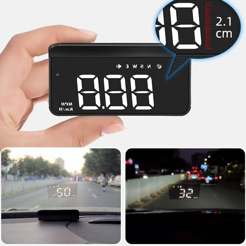 Auto HUD Glavobolja, prikaz GPS Speed Kompas USB Auto-Višenamjenski Alat Projektor Sprečava odvlačenje pažnje Sigurnu vožnju Slika 0