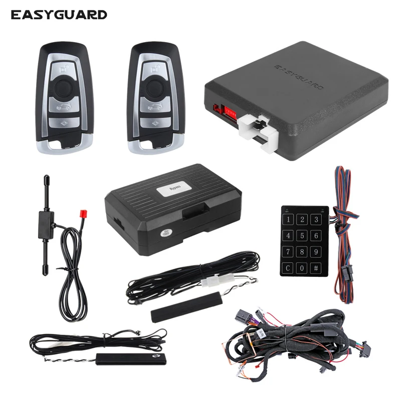 EASYGUARD Plug & Play CANBUS PKE Kit za BMW E85, E86, E89, z4, E90, E92, E93 M3, E84 X1, E83 X3, X5 E70 06-16 Daljinsko pokretanje bez ključa Slika 0