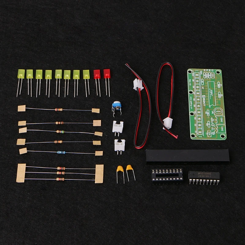 LM3915 Zvuk, Indikator Razine zvuka DIY Kit E-Praktična Nastava Slika 0