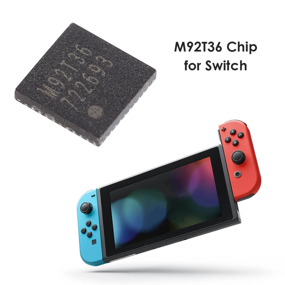 M92T36 Upravljanje Energijom Upravljanje Punjenja IC Čip za Nintendo Switch rezervni Dijelovi za Popravak Matične Ploče Pribor za Igraće Konzole Slika 0
