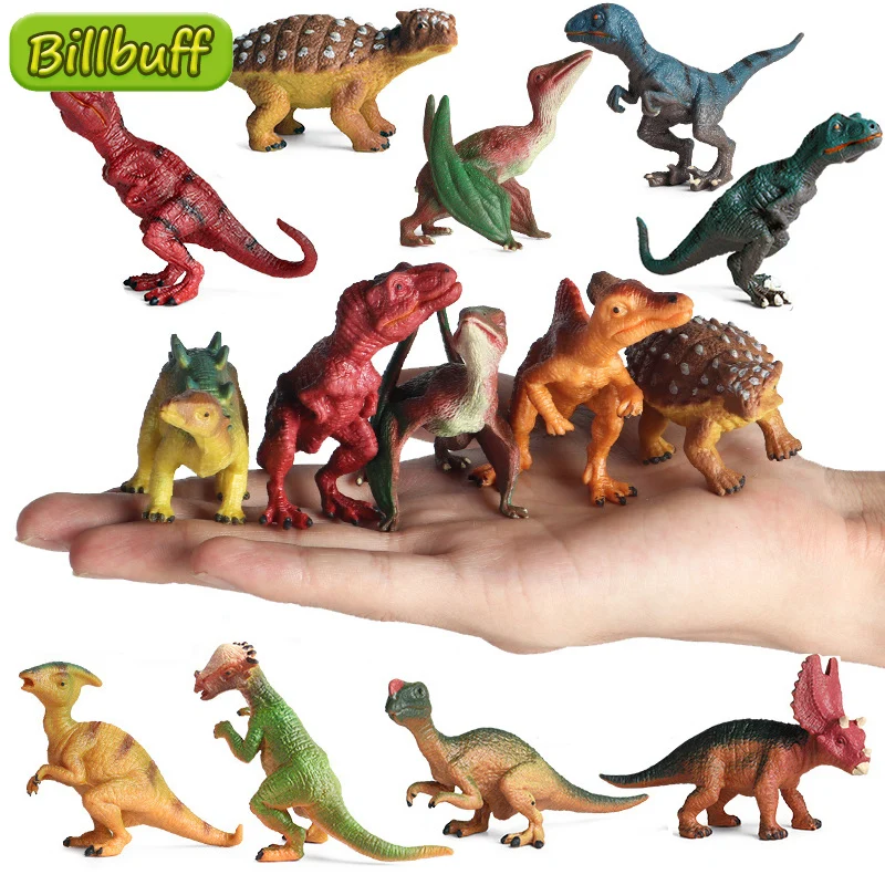 Modeliranje TPR Dinosaur Птерозавр Нитрозавр Трицератоп Стегозавр Паркмодель Figurice Edukativne Igračke za Djecu Pokloni Slika 0